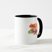 Vibrant Red Frog Coffee Mug Nature’s Bold Beauty マグカップ (正面右)