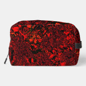 Vibrant Red Monogram Toiletry Bag ドップキット (裏面)