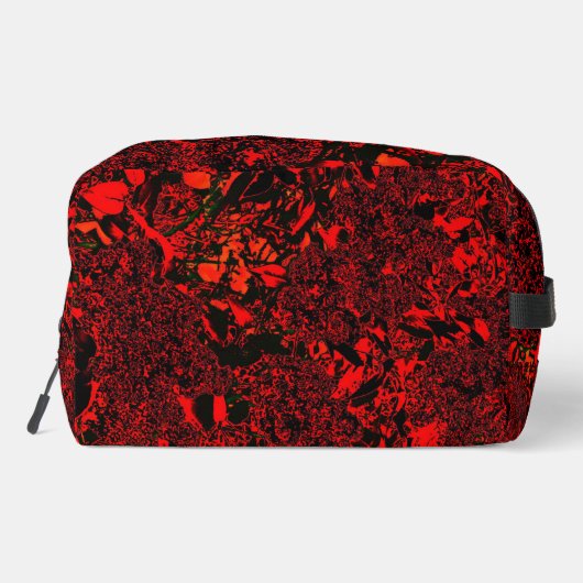 Vibrant Red Monogram Toiletry Bag ドップキット (裏面)