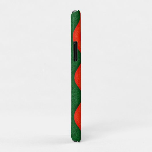 Vibrant Retro Wavy Lines Case-Mate iPhoneケース (裏面/右)