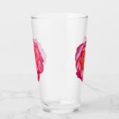 Vibrant Rose Drinking Glass タンブラーグラス (右)