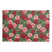 🌹 Vibrant Rose Floral Decor Romantic Gift Idea 🌹 枕カバー (裏面)