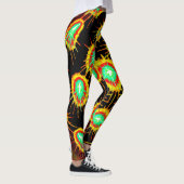 Vibrant Solar Burst Leggings レギンス (右)