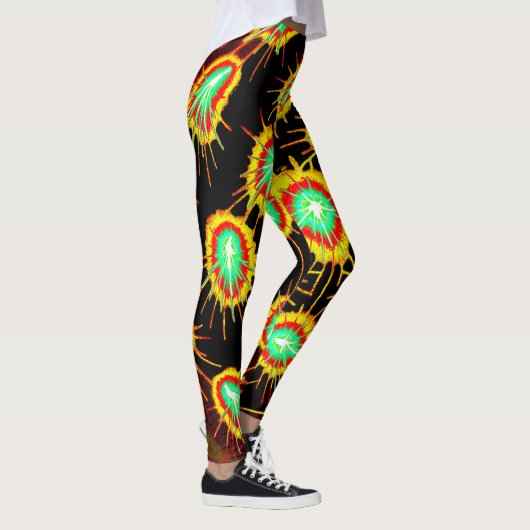 Vibrant Solar Burst Leggings レギンス (右)