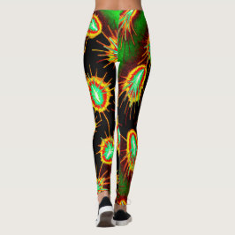 Vibrant Solar Burst Leggings レギンス