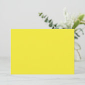 Vibrant Solid Yellow Background  シーズンカード (スタンド正面)