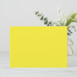 Vibrant Solid Yellow Background  シーズンカード