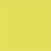 Vibrant Solid Yellow Background  シール (正面)