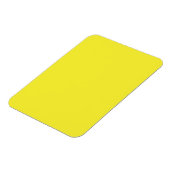 Vibrant Solid Yellow Background  マグネット (左側)