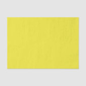 Vibrant Solid Yellow Background  薄葉紙 (正面)