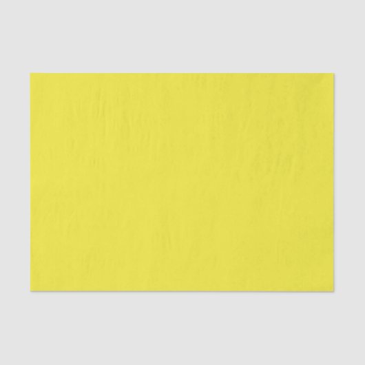 Vibrant Solid Yellow Background  薄葉紙 (正面)