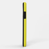 Vibrant Solid Yellow Background  Case-Mate iPhoneケース (裏面/右)