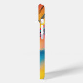 Vibrant Speed Burst Neon Abstract Energy Art Case-Mate iPhoneケース (裏面 / 左)