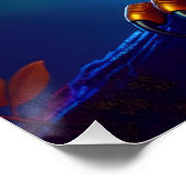 Vibrant Steampunk Owl with Goggles and Intricate ポスター (コーナー)