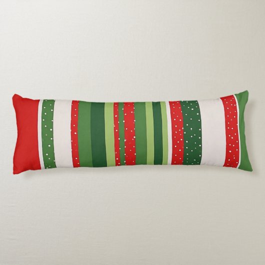 Vibrant Striped Pattern Background ボディピロー (裏面)