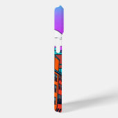 Vibrant Sunset 都市景観 ポップアート iPhone 15 C Case-Mate iPhoneケース (裏面 / 右)
