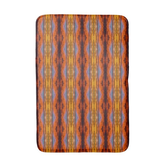 Vibrant sunset M-size pattern バスマット (正面縦)