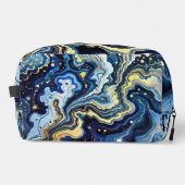 Vibrant Swirls of Blue and Gold 5 ドップキット (正面)