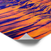 Vibrant Symmetrical Abstract Pattern ポスター (角)