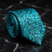 Vibrant Teal Speckle ネクタイ