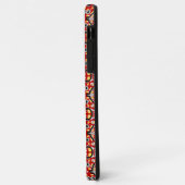 Vibrant Tribal Fusion Geometric Symmetry Pattern Case-Mate iPhoneケース (裏面/左)