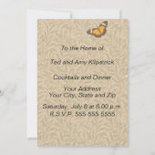 Vibrant Tropical Toucan Birds Art Exotic Jungle  招待状 (裏面)