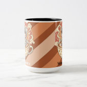 Vibrant Two-Tone Kawaii Chibi Koala Mug ツートーンマグカップ (中央)