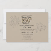 Vibrant US Semiquincentennial Pink Purple NYC 招待状 (裏面)