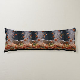 Vibrant Veggie Explosion Art – Dynamic Boiling Pot ボディピロー