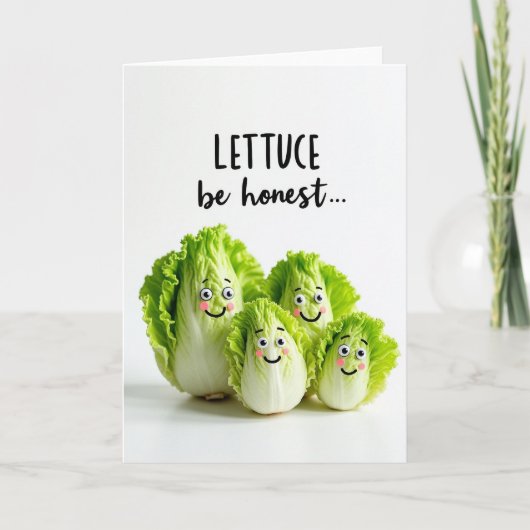 Vibrant Veggie Fathers Day Card カード (正面)