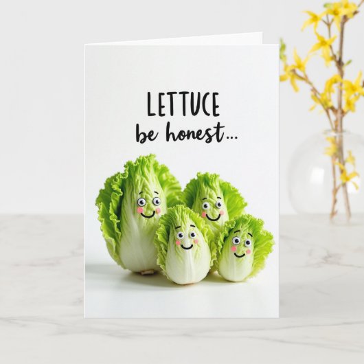 Vibrant Veggie Fathers Day Card カード (黄色い花)
