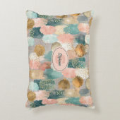 Vibrant Vertical Brushstroke Pattern (2) アクセントクッション (正面(垂直))