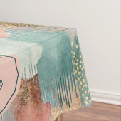 Vibrant Vertical Brushstroke Pattern (2) テーブルクロス (インサイチュ)