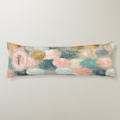 Vibrant Vertical Brushstroke Pattern (2) ボディピロー (正面)