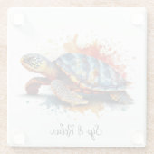 Vibrant Voyager, custom ガラスコースター (裏面)