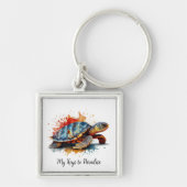 Vibrant Voyager, custom キーホルダー (正面)