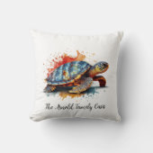 Vibrant Voyager, custom クッション (正面)