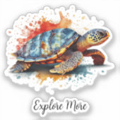 Vibrant Voyager, custom シール (正面)