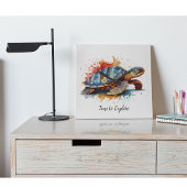 Vibrant Voyager, custom スクエア壁時計