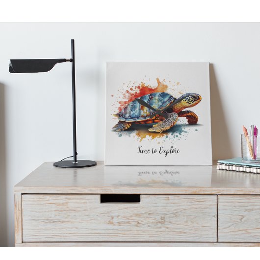 Vibrant Voyager, custom スクエア壁時計