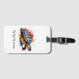 Vibrant Voyager, custom ラゲッジタグ