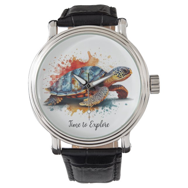 Vibrant Voyager, custom 腕時計 (正面)