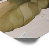 Vibrant Watercolor Bird Floral Art Nature Inspired ポスター (角)