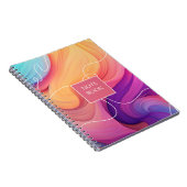 Vibrant Waves Notebook ノートブック (右側)
