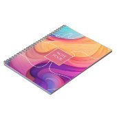 Vibrant Waves Notebook ノートブック (左側)