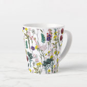 Vibrant Wildflower  カフェラテマグ (右アングル)
