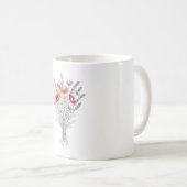 Vibrant Wildflower Bouquet Mother’s Day  コーヒーマグカップ (正面右)