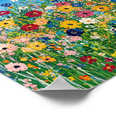 Vibrant Wildflower Field Impressionist Poster Wall ポスター (角)