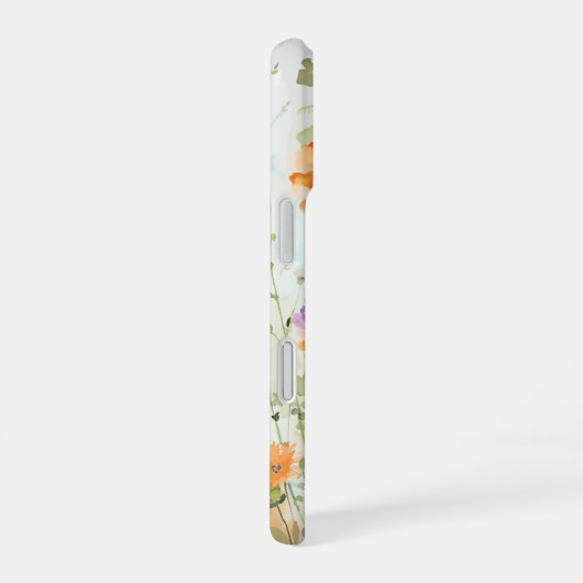 Vibrant Wildflower iPhone 16ケース (右側面)