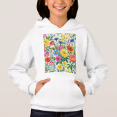 Vibrant Wildflower Meadow Botanical Garden Print (正面)
